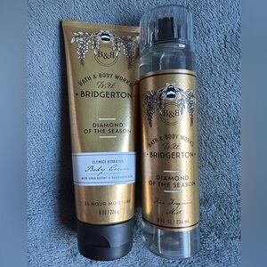 Bath and Body Works Bridgerton Body cream and Spray NWT